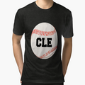 Cleveland Ohio Baseball Heart Cle T-Shirt - Novelty Apparel for Adults - T-Shirt, Sweatshirt, Hoodie