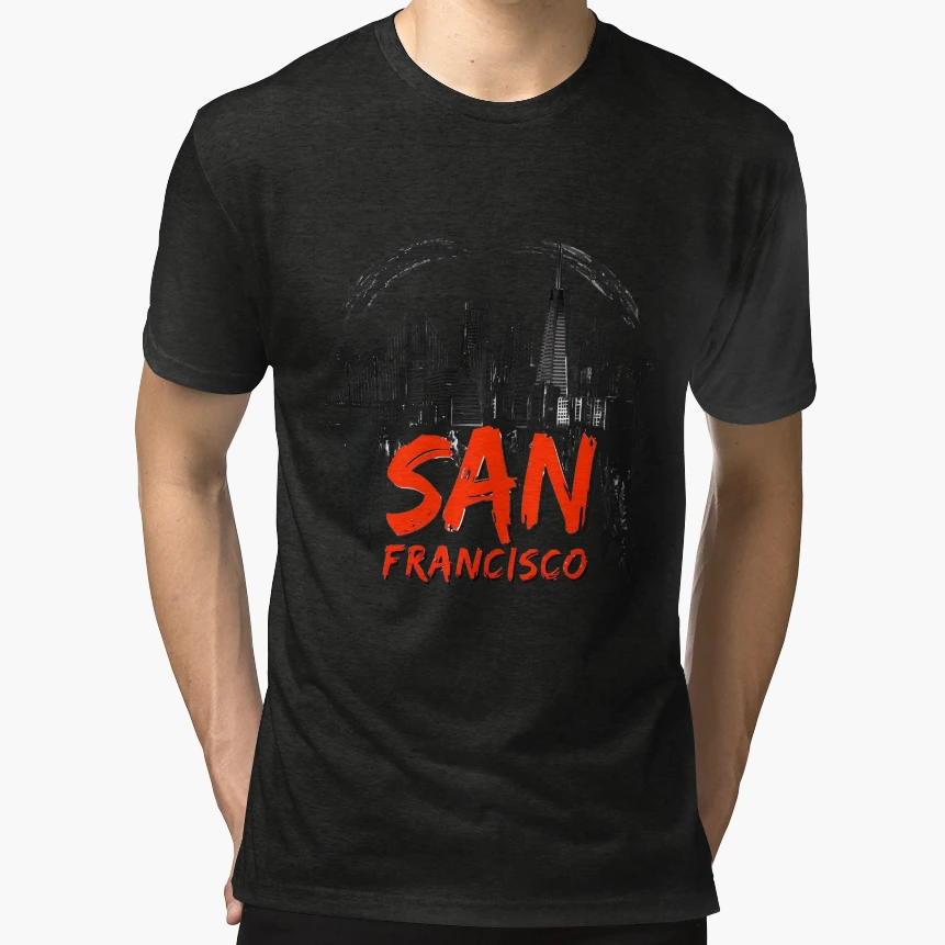San Francisco T-Shirt - Fun Novelty Design for Adults - T-Shirt, Sweatshirt, Hoodie