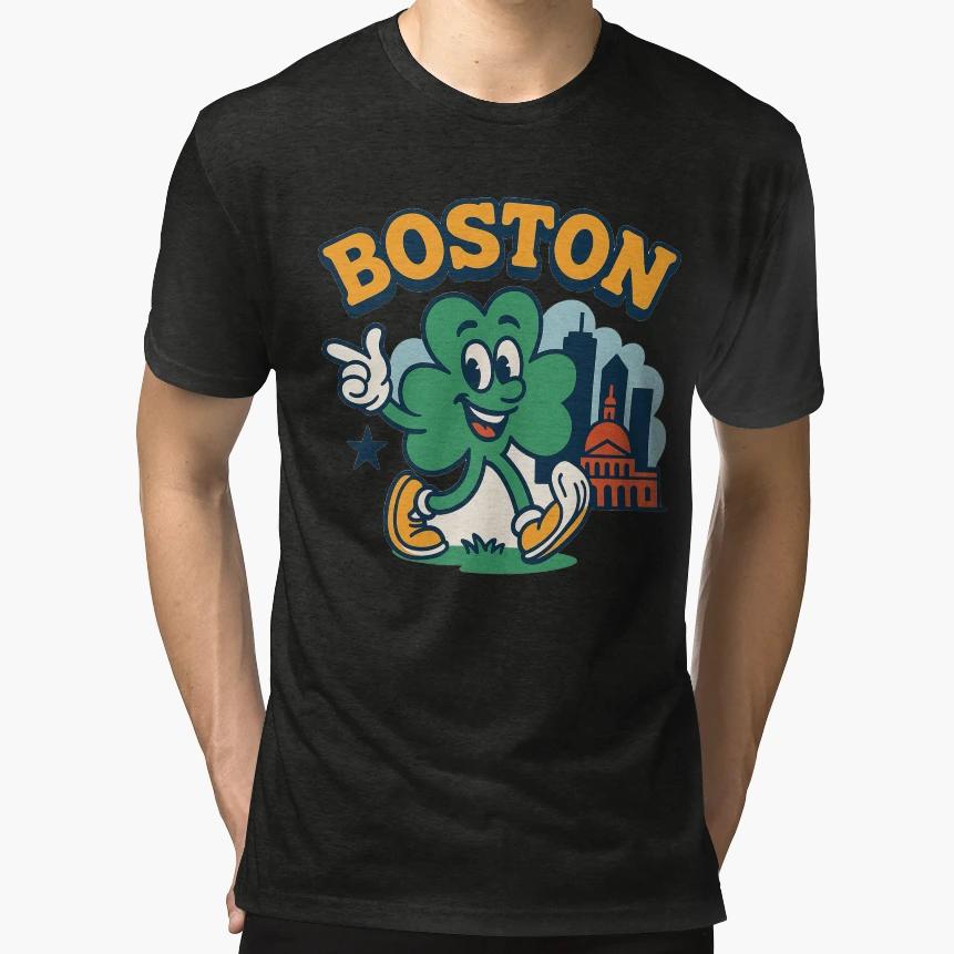 Boston T-Shirt - Trendy Graphic for Adults - T-Shirt, Sweatshirt, Hoodie