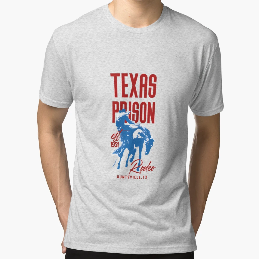Texas Prison Rodeo Cowboy T-Shirt - Aesthetic Graphic Unisex - T-Shirt, Sweatshirt, Hoodie