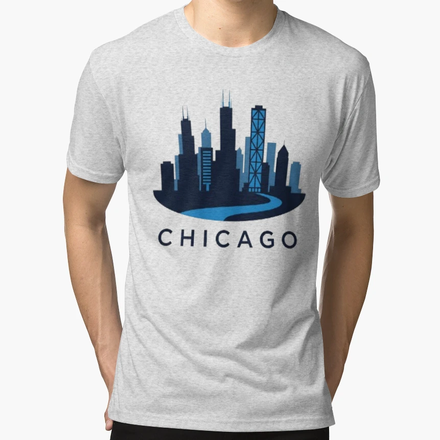 Chicago T-Shirt - Casual Everyday Wear for Adults - T-Shirt, Sweatshirt, Hoodie