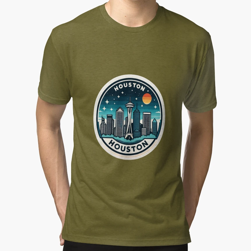 Houston T-Shirt - Fun Novelty Design for Adults - T-Shirt, Sweatshirt, Hoodie