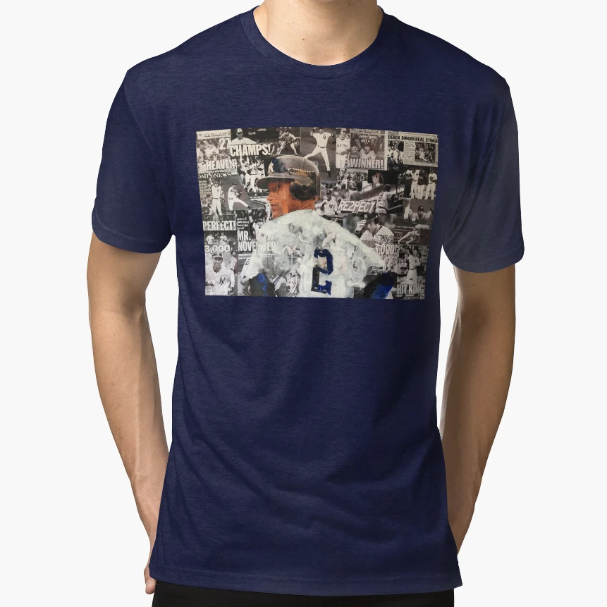 Derek Jeter 2 T-Shirt - Graphic Print for Adults - T-Shirt, Sweatshirt, Hoodie