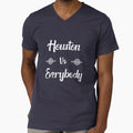 Houston Vs Everybody T-Shirt - Minimalist Print Men Women - T-Shirt, Sweatshirt, Hoodie