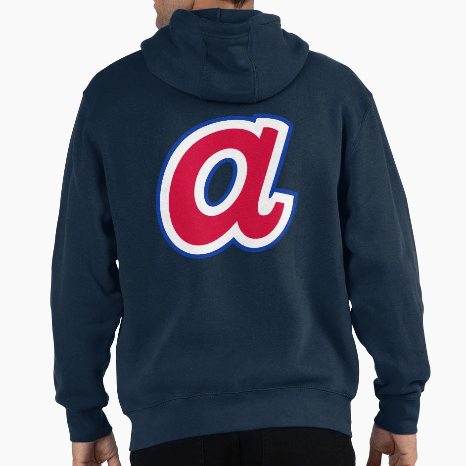 Small Lettering Scarlet White And Blue Hoodie - Streetwear Style Men Women - T-Shirt, Sweatshirt, Hoodie