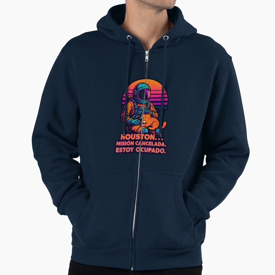 Houston Mission Canceled Im Busy Hoodie - Unique Graphic for Adults - T-Shirt, Sweatshirt, Hoodie