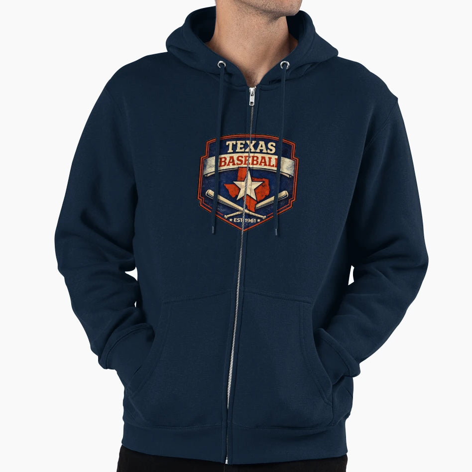 Texas Baseball Lone Star Est 1961 T-Shirt - Minimalist Print for Adults - T-Shirt, Sweatshirt, Hoodie