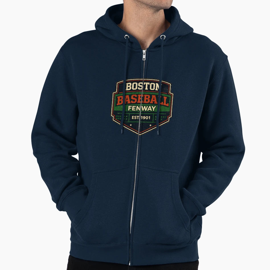 Boston Baseball Fenway Est 1901 Baseball T-Shirt - Trendy Graphic Unisex - T-Shirt, Sweatshirt, Hoodie