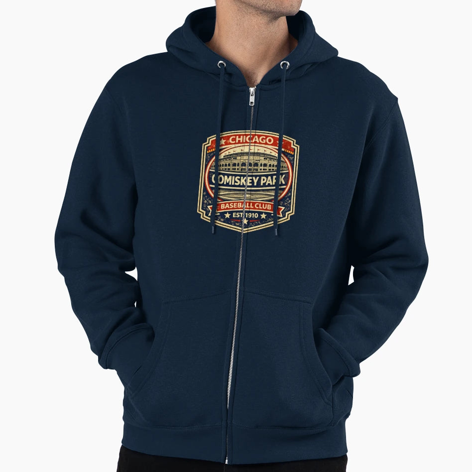 Chicago Baseball Comiskey Park T-Shirt - Streetwear Style for Adults - T-Shirt, Sweatshirt, Hoodie