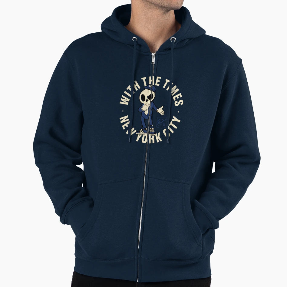 Times New York City Colors Hoodie - Minimalist Print Men Women - T-Shirt, Sweatshirt, Hoodie