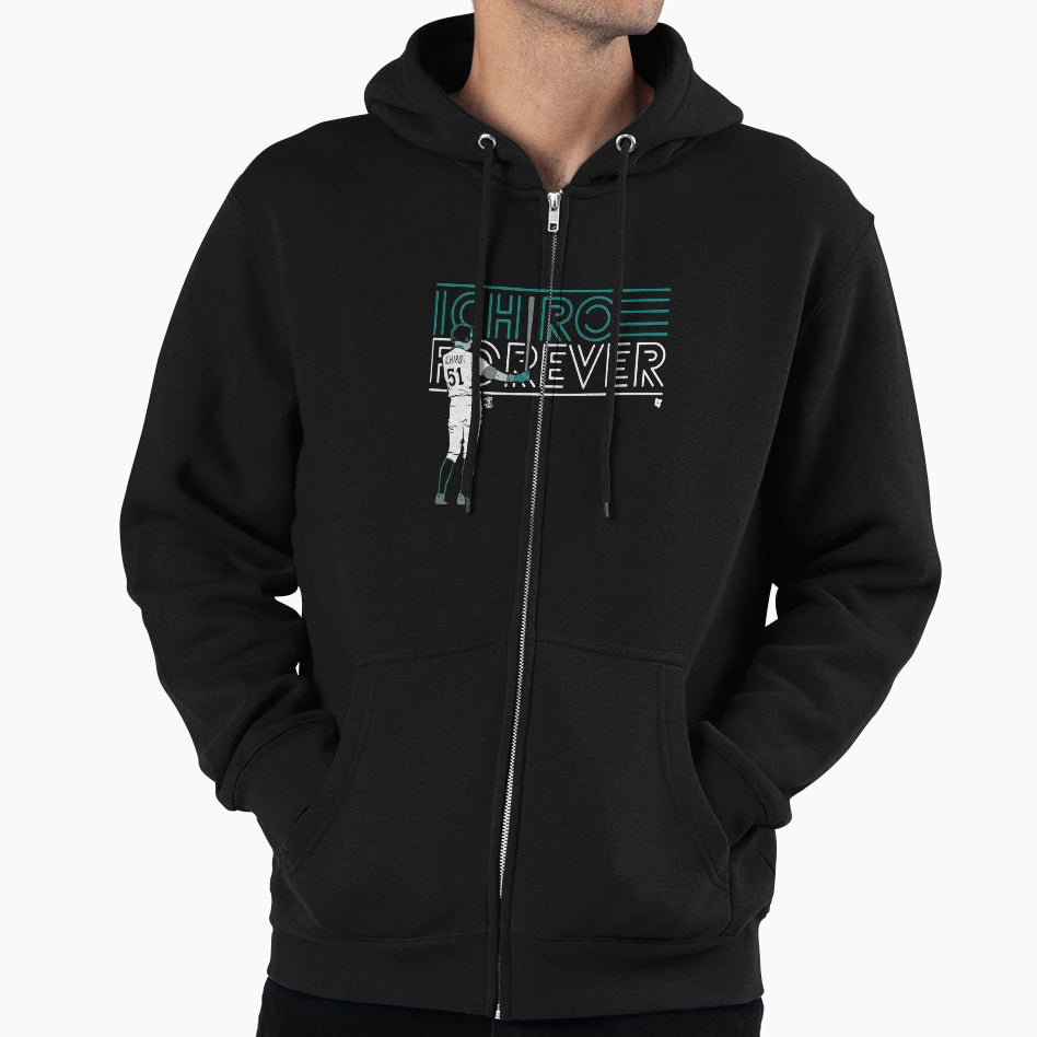 Ichiro Suzuki Ichiro Baseball Hoodie - Trendy Graphic Men Women - T-Shirt, Sweatshirt, Hoodie