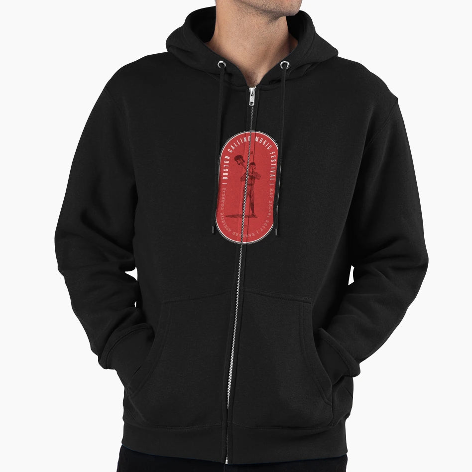 Boston Calling Music Festival Hoodie - Custom Art Print Men Women - T-Shirt, Sweatshirt, Hoodie