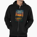 Sunset Over Fenway Park Boston Baseball Hoodie - Aesthetic Graphic Unisex - T-Shirt, Sweatshirt, Hoodie