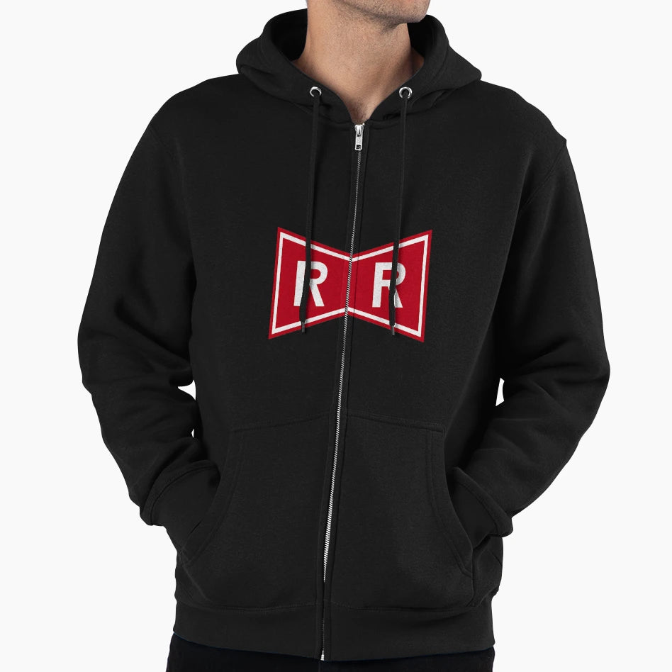 Red Ribbon Army Logo Hoodie - Streetwear Style Unisex - T-Shirt, Sweatshirt, Hoodie