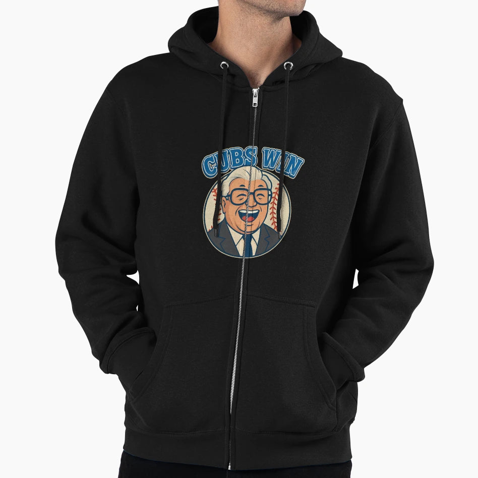 Cubs Win Baseball Fan Art T-Shirt - Trendy Graphic Men Women - T-Shirt, Sweatshirt, Hoodie