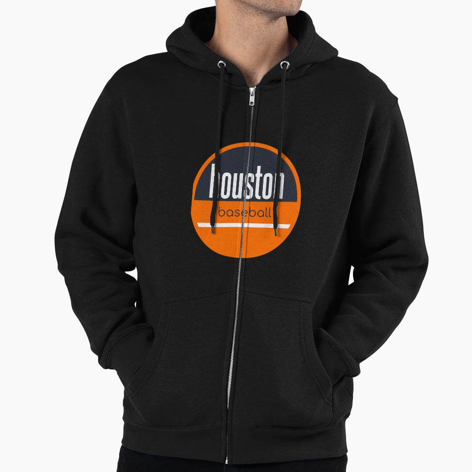 Houston Baseball Hoodie - Casual Everyday Wear Unisex - T-Shirt, Sweatshirt, Hoodie