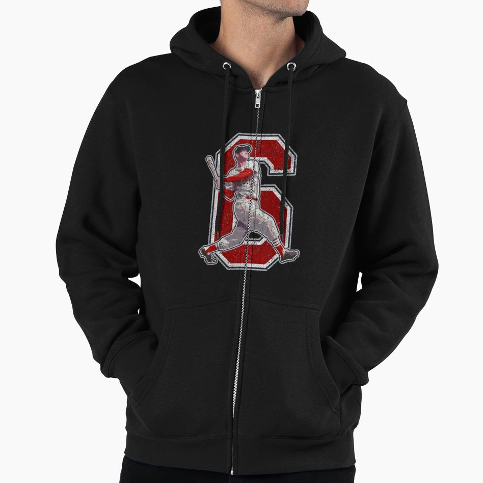 6 Stan Pete Rose Charlie Hustle Legend Hoodie - Graphic Print Men Women - T-Shirt, Sweatshirt, Hoodie