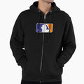 Mr Met Baseball League Logo Hoodie - Trendy Graphic Unisex - T-Shirt, Sweatshirt, Hoodie