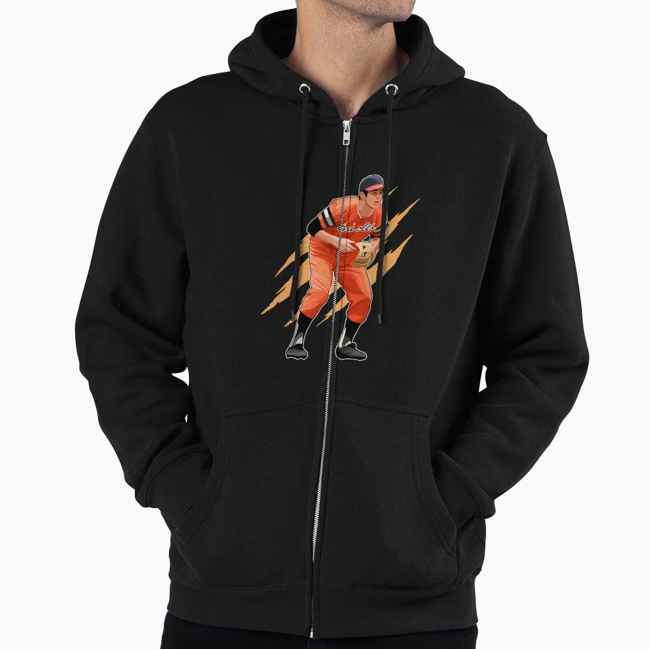 Brooks Robinson Get Ready Circa 1972 Hoodie - Fun Novelty Design Men Women - T-Shirt, Sweatshirt, Hoodie
