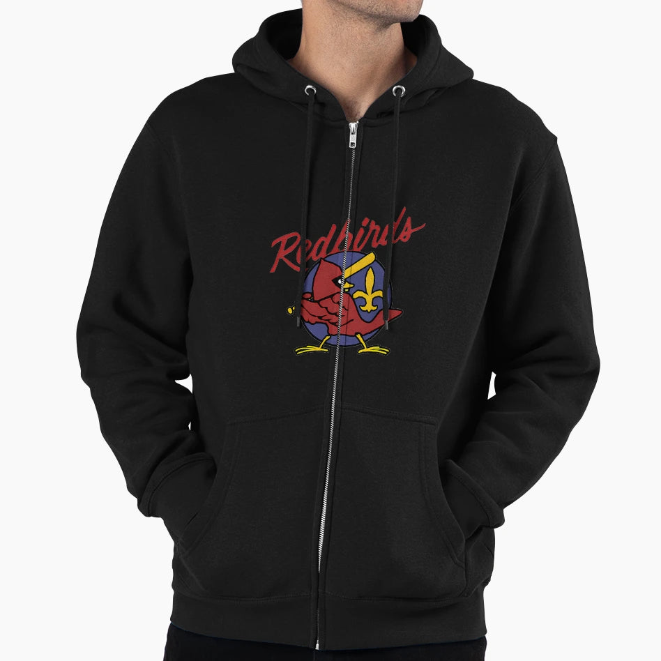 Louisville Redbirds Minor League Hoodie - Streetwear Style Men Women - T-Shirt, Sweatshirt, Hoodie