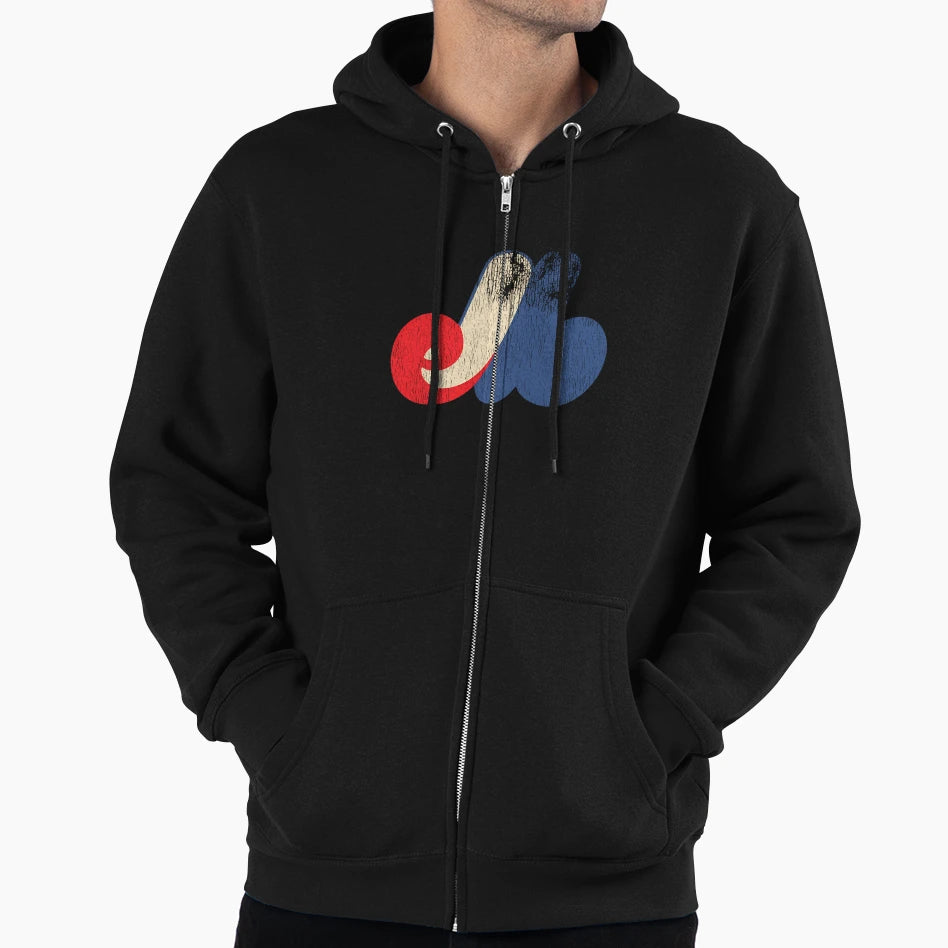 Defunct Montreal Expos Baseball Hoodie - Fun Novelty Design Men Women - T-Shirt, Sweatshirt, Hoodie