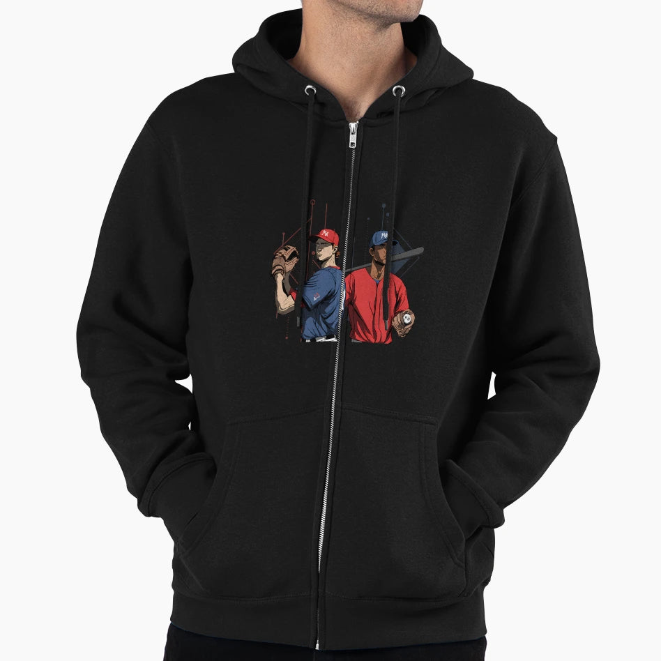 Baseball Hoodie - Aesthetic Graphic Unisex - T-Shirt, Sweatshirt, Hoodie