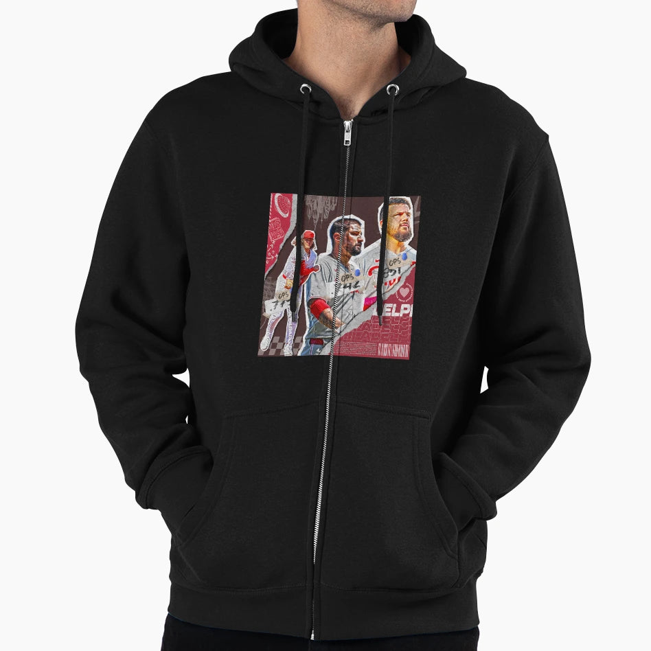 Philadelphia Baseball Team Squad 1Y Hoodie - Aesthetic Graphic Men Women - T-Shirt, Sweatshirt, Hoodie