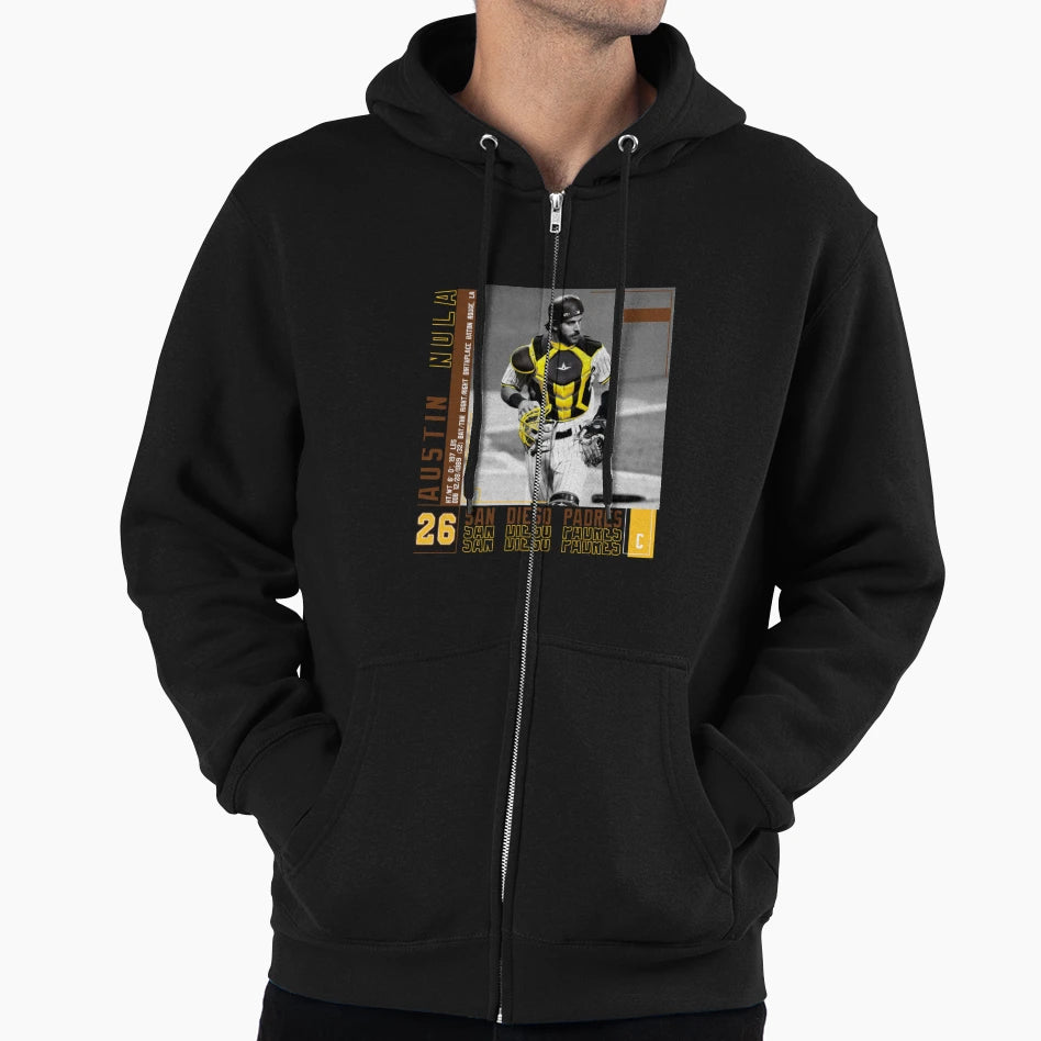 Austin Nola Baseball Hoodie - Trendy Graphic Unisex - T-Shirt, Sweatshirt, Hoodie