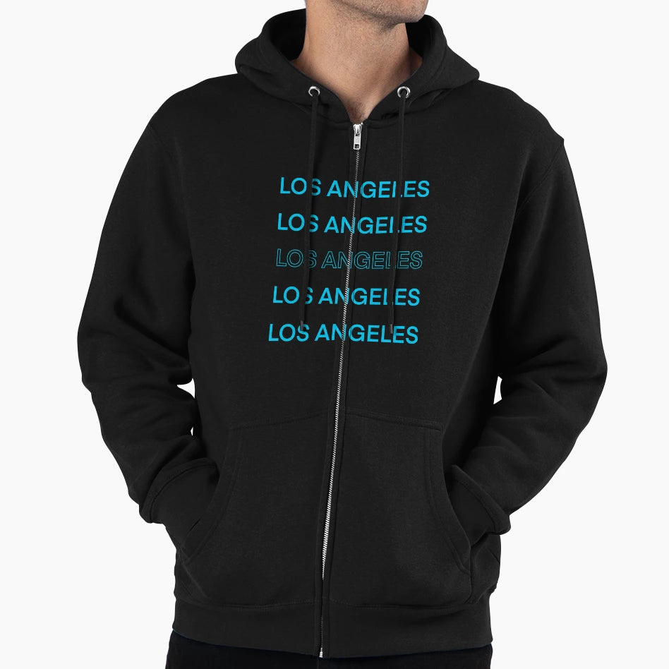 Los Angeles Hoodie - Unique Graphic Unisex - T-Shirt, Sweatshirt, Hoodie