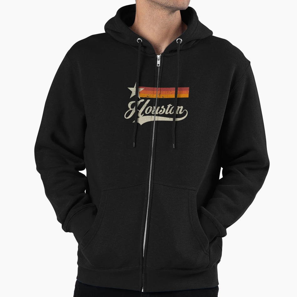 Houston Texas Houston Baseball Hoodie - Casual Everyday Wear for Adults - T-Shirt, Sweatshirt, Hoodie