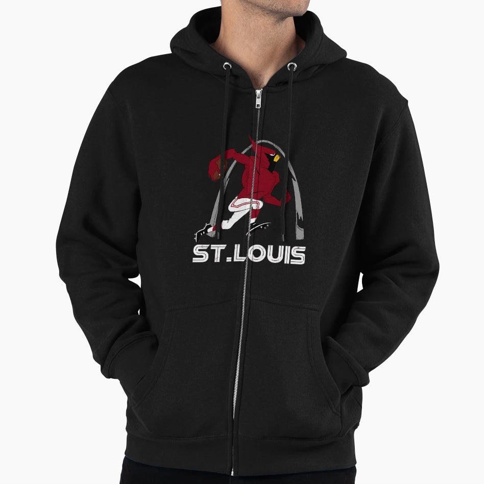 Big Red Throwback Hoodie - Casual Everyday Wear for Adults - T-Shirt, Sweatshirt, Hoodie