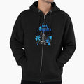 Los Angeles Blue Hoodie - Aesthetic Graphic Unisex - T-Shirt, Sweatshirt, Hoodie