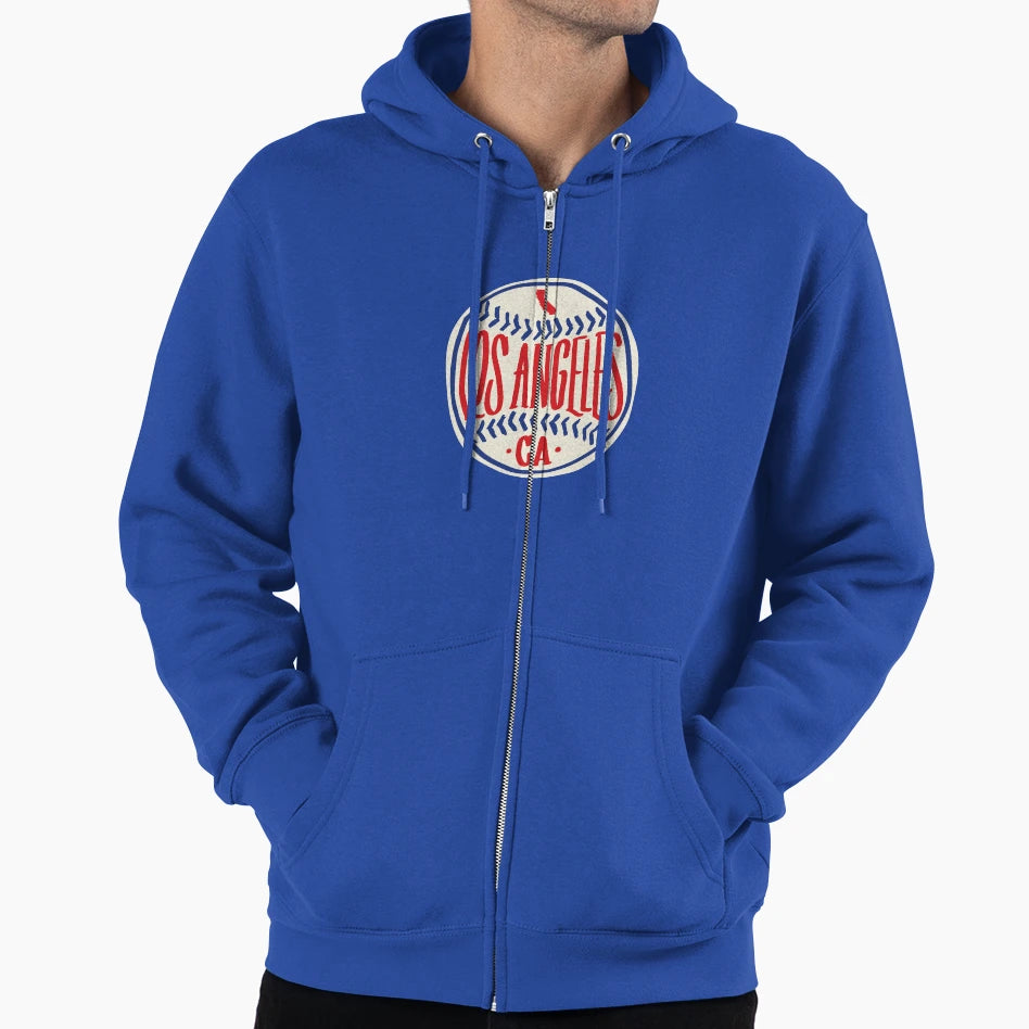 Los Angeles California Hand Illustrated Hoodie - Fun Novelty Design Unisex - T-Shirt, Sweatshirt, Hoodie