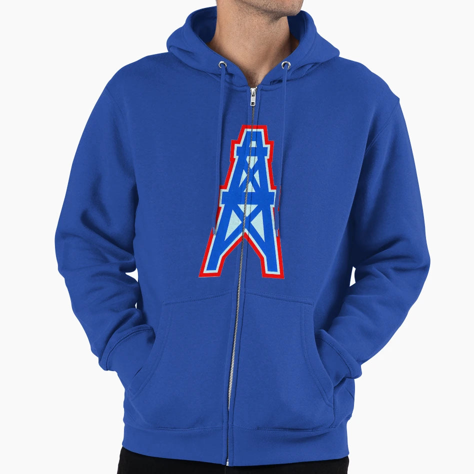 Defunct Teams Houston Oilers Satire Mark T-Shirt - Novelty Apparel Unisex - T-Shirt, Sweatshirt, Hoodie