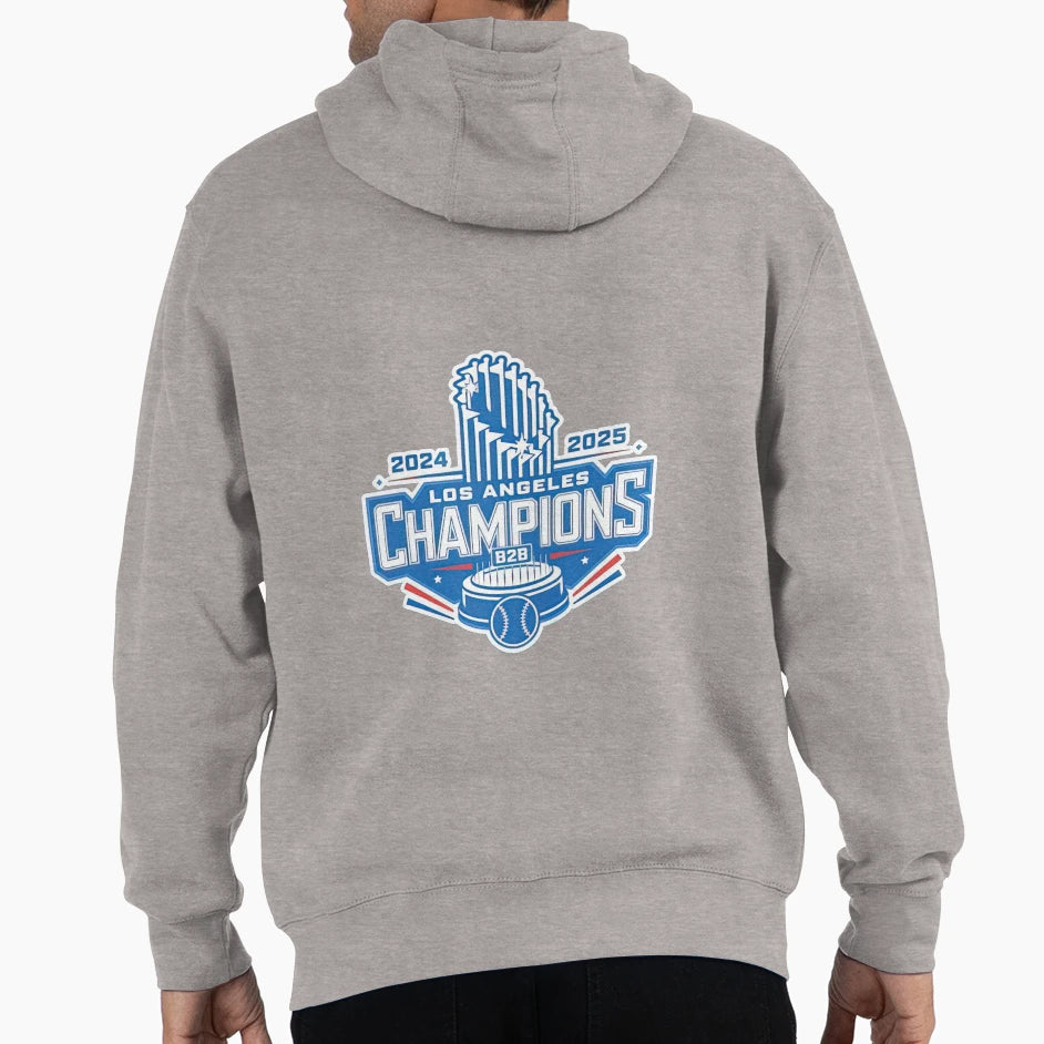 Los Angeles Baseball Champions 2025 Hoodie - Custom Art Print Men Women - T-Shirt, Sweatshirt, Hoodie
