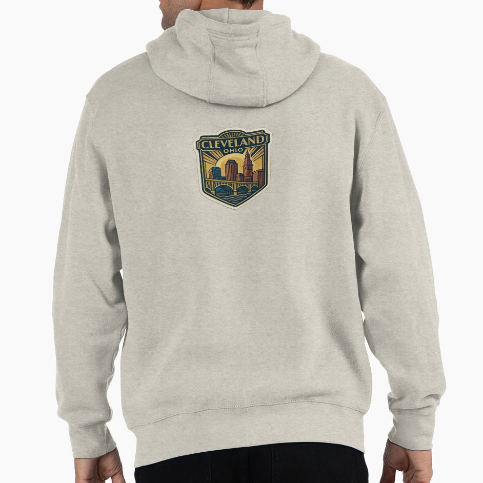Cleveland Ohio Hoodie - Aesthetic Graphic for Adults - T-Shirt, Sweatshirt, Hoodie