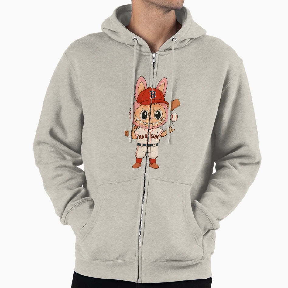 Sports Monster Baseball Player Hoodie - Minimalist Print Unisex - T-Shirt, Sweatshirt, Hoodie
