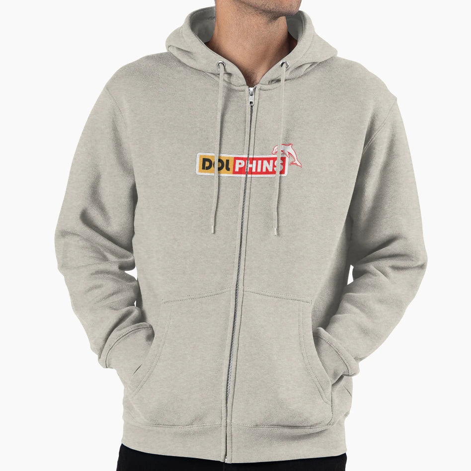 Dolphins Rugby Hoodie - Minimalist Print Unisex - T-Shirt, Sweatshirt, Hoodie