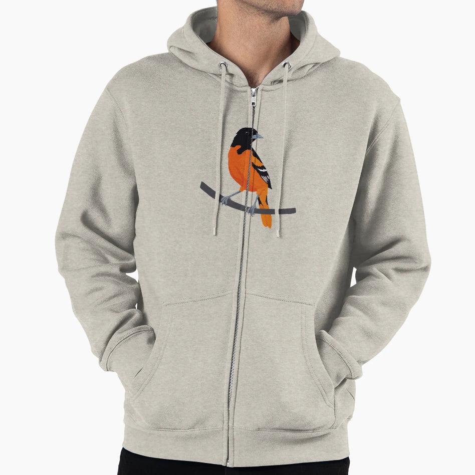 Baltimore Oriole Hoodie - Fun Novelty Design Unisex - T-Shirt, Sweatshirt, Hoodie