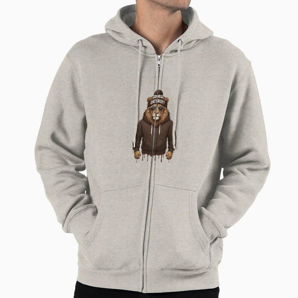 Lion Streetwear Urban Lion Sunglasses Hoodie - Fun Novelty Design Unisex - T-Shirt, Sweatshirt, Hoodie