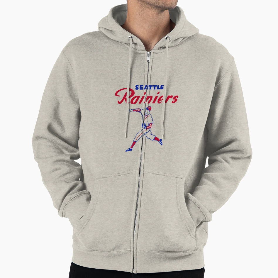 Defunct Seattle Rainiers Baseball 1920 Hoodie - Novelty Apparel Unisex - T-Shirt, Sweatshirt, Hoodie