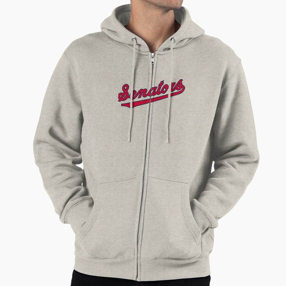 Baseball 1955 Washington Senators Hoodie - Streetwear Style for Adults - T-Shirt, Sweatshirt, Hoodie