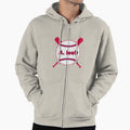 St Louis Throwback Baseball Crossed Hoodie - Streetwear Style for Adults - T-Shirt, Sweatshirt, Hoodie