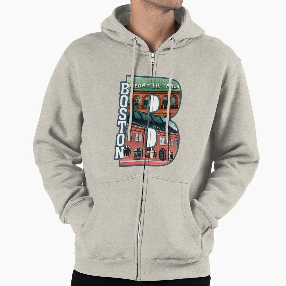 Boston Hoodie - Graphic Print Men Women - T-Shirt, Sweatshirt, Hoodie
