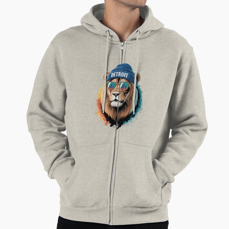 Detroit Lions Hoodie - Aesthetic Graphic Men Women - T-Shirt, Sweatshirt, Hoodie