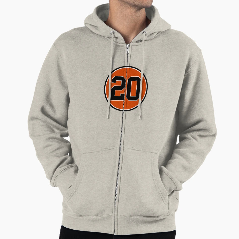 Frank Robinson 20 Jersey Number Hoodie - Trendy Graphic Men Women - T-Shirt, Sweatshirt, Hoodie