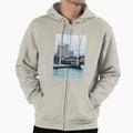 San Diego California Downtown Skyline Hoodie - Minimalist Print Men Women - T-Shirt, Sweatshirt, Hoodie