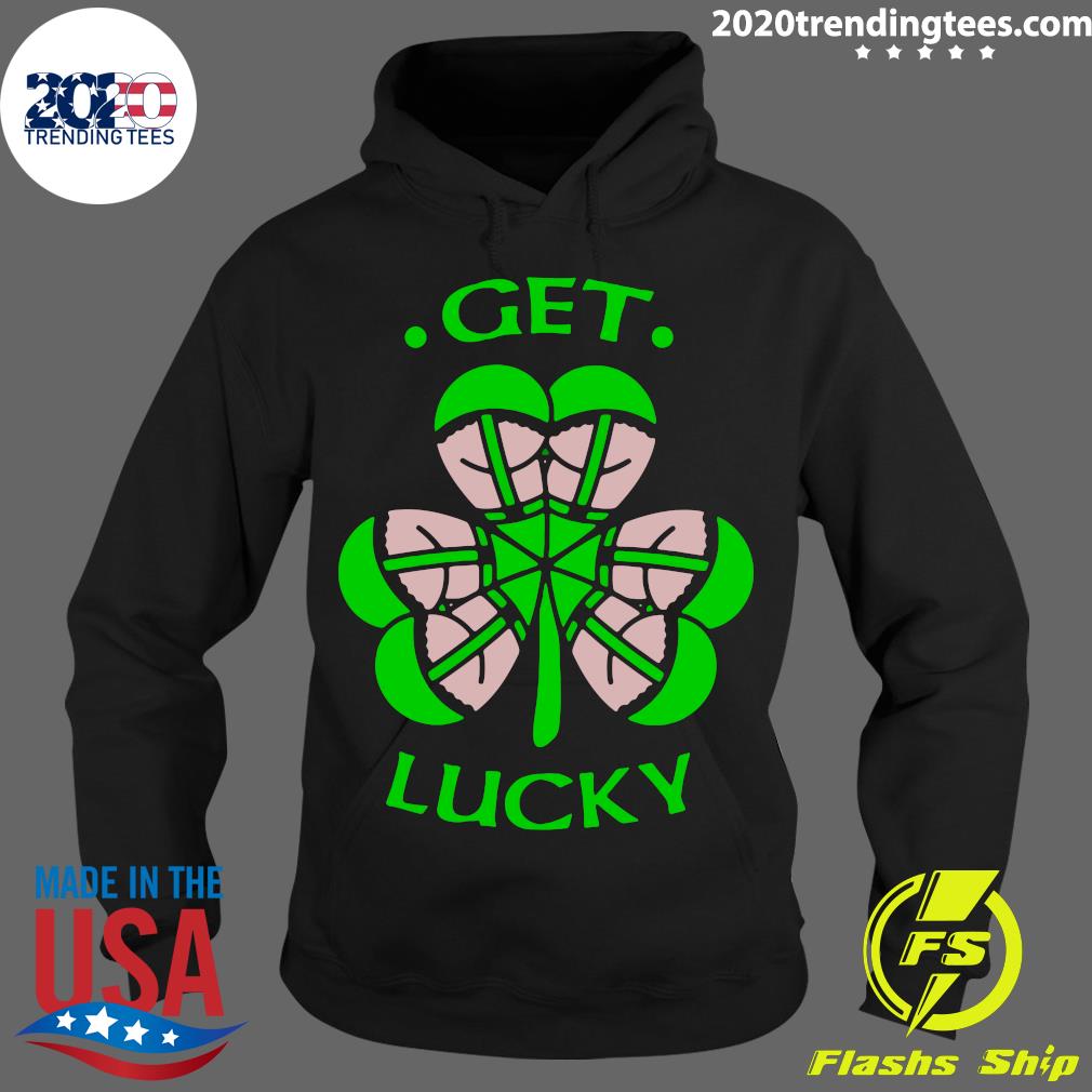 St. Patrick's Day Get Lucky - Adult & Kids T-Shirts, Sweatshirts & Hoodies apparel design preview 2