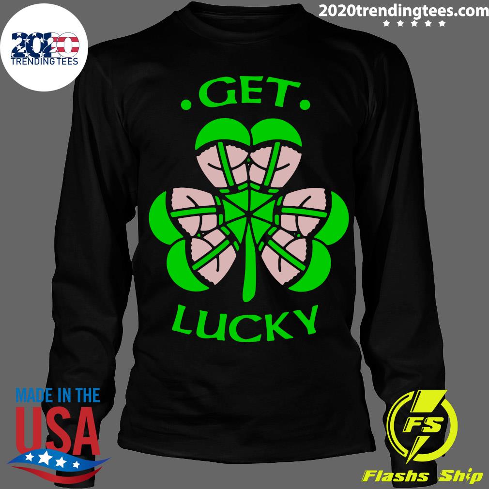 St. Patrick's Day Get Lucky - Adult & Kids T-Shirts, Sweatshirts & Hoodies apparel design preview 4
