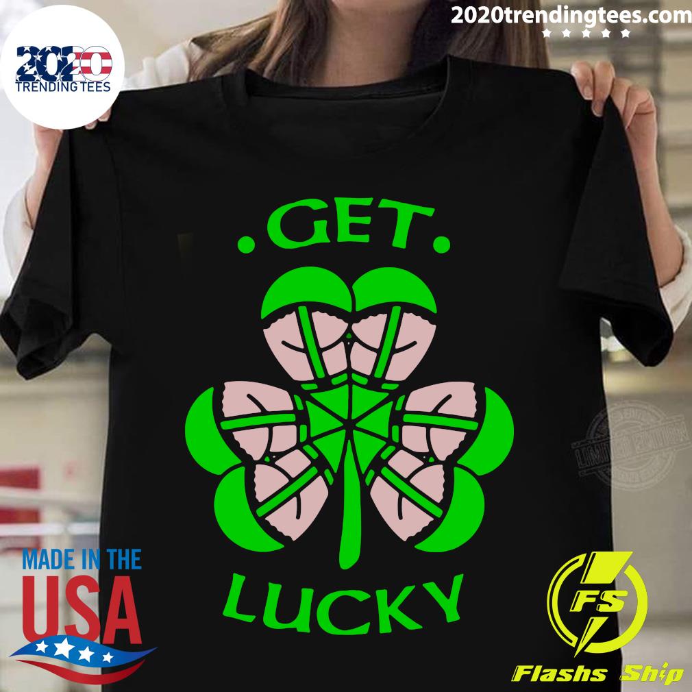 St. Patrick's Day Get Lucky - Adult & Kids T-Shirts, Sweatshirts & Hoodies apparel design preview 1